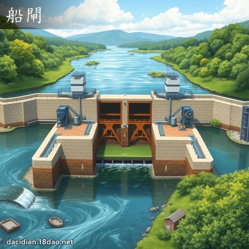 船闸 - 国语大辞典配图