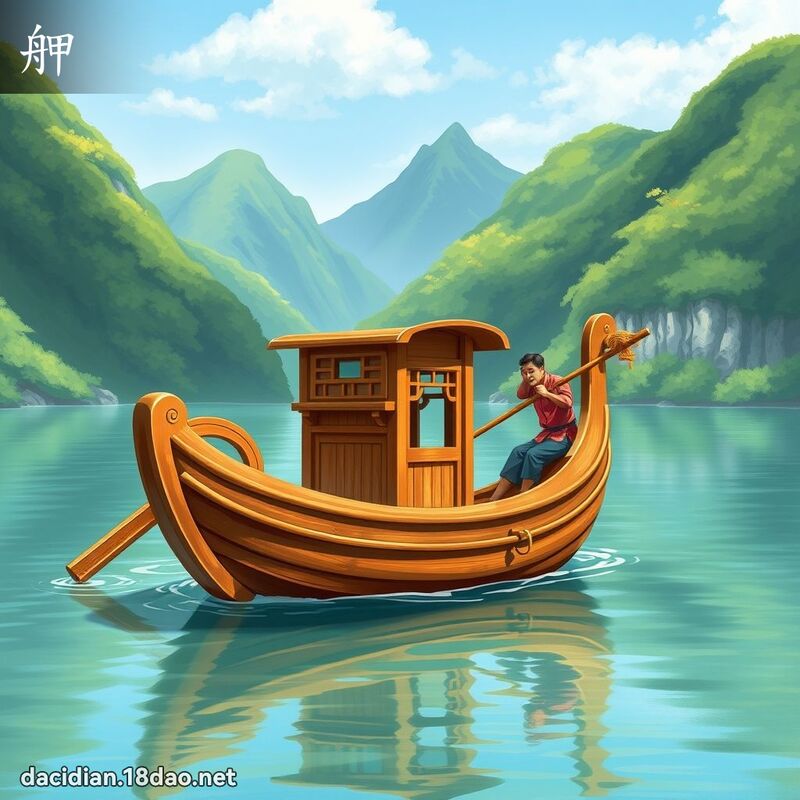 舺 - 国语大辞典配图