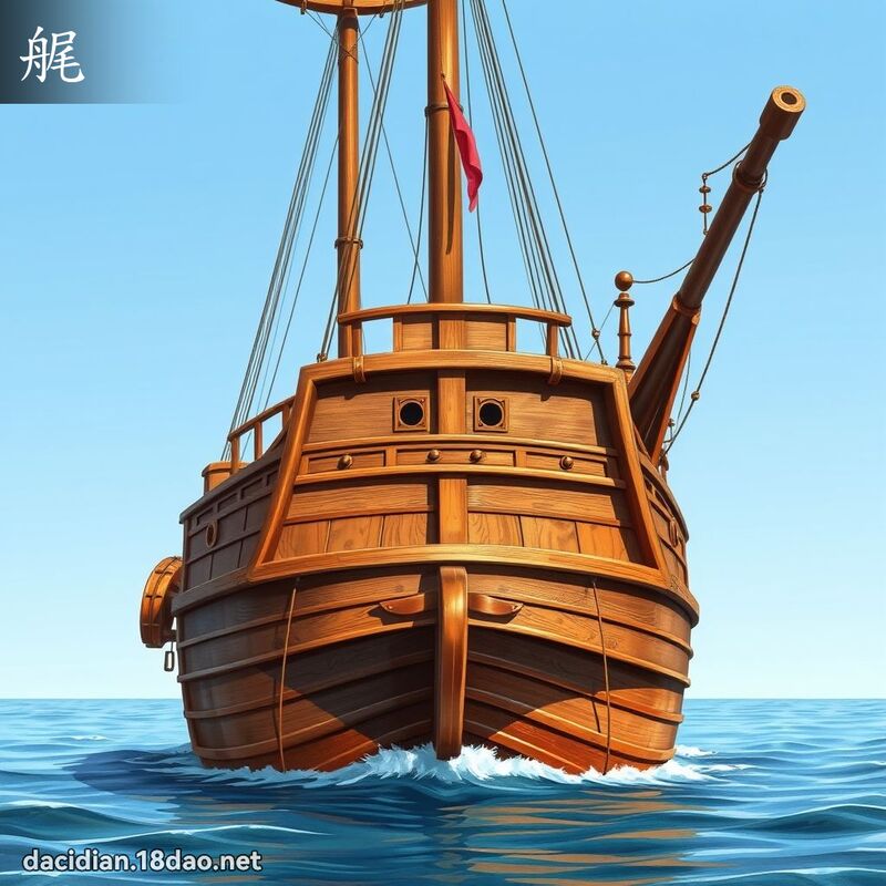艉 - 国语大辞典配图