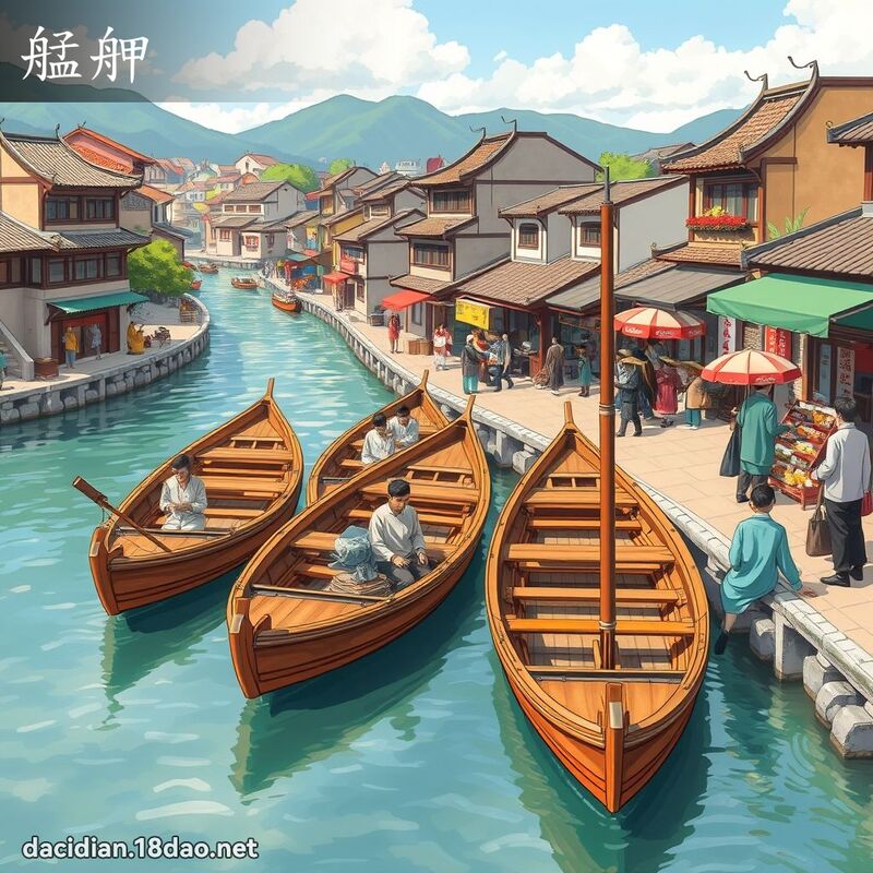 艋舺 - 國語大辭典配圖