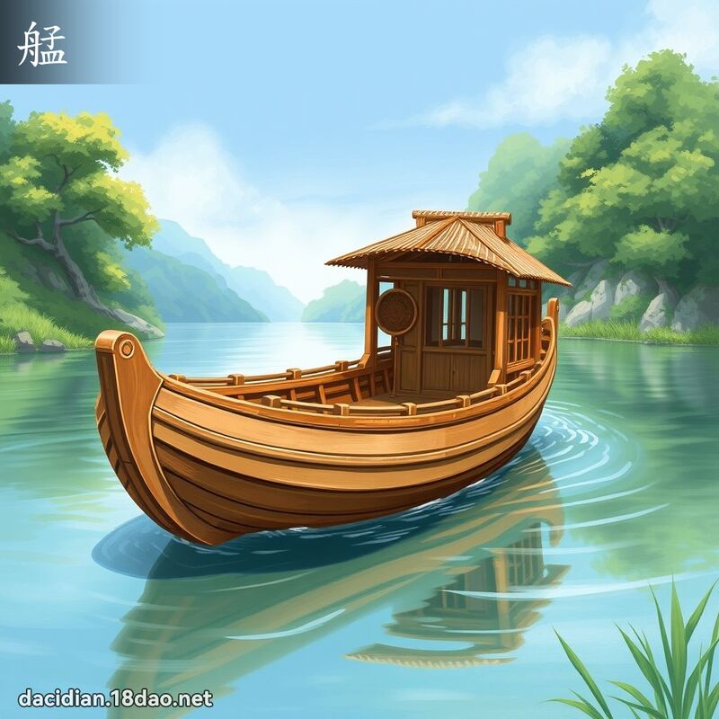 艋 - 國語大辭典配圖