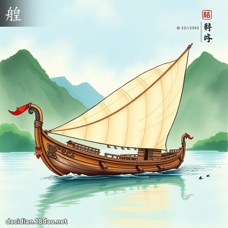 艎 - 國語大辭典配圖