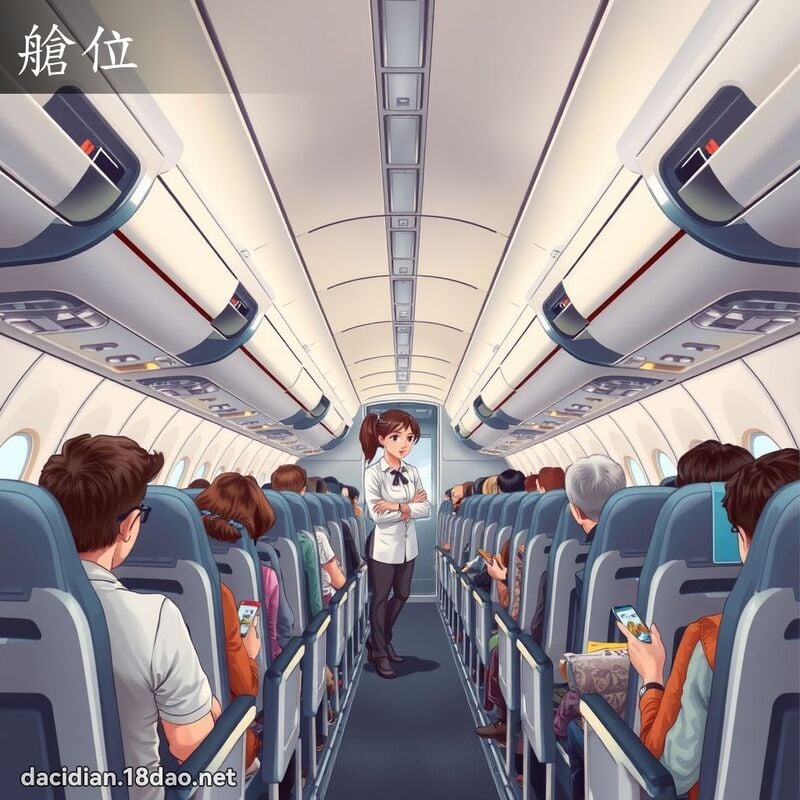 艙位 - 國語大辭典配圖