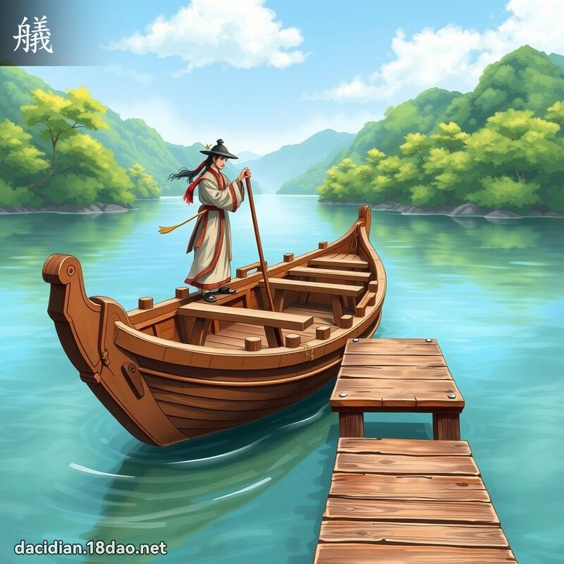 艤 - 國語大辭典配圖