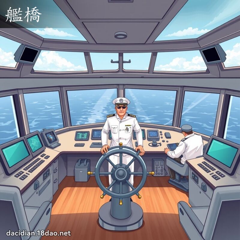舰桥 - 国语大辞典配图