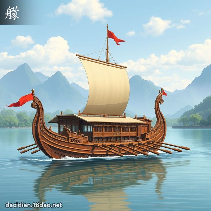 艨 - 國語大辭典配圖