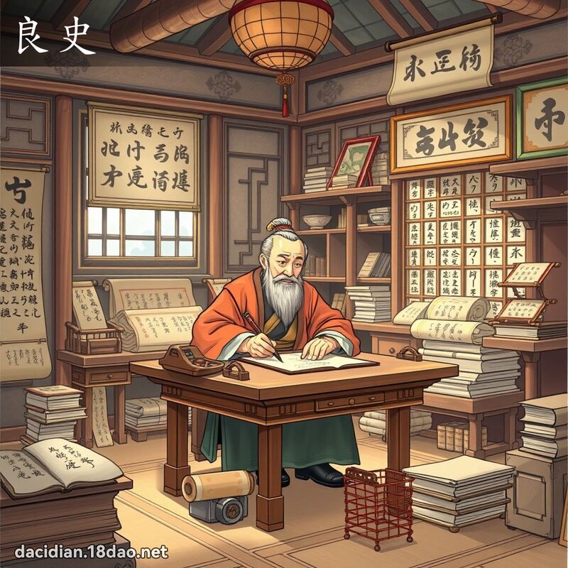 良史 - 國語大辭典配圖