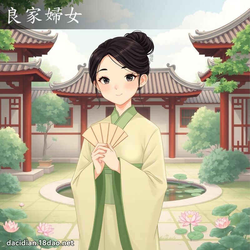 良家婦女 - 國語大辭典配圖