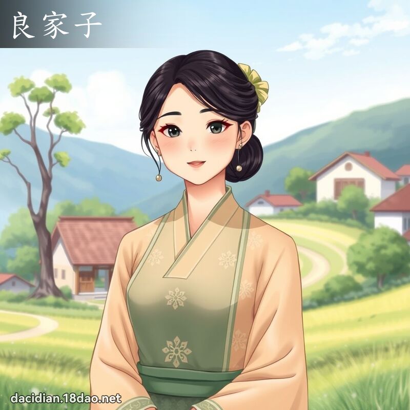 良家子 - 國語大辭典配圖