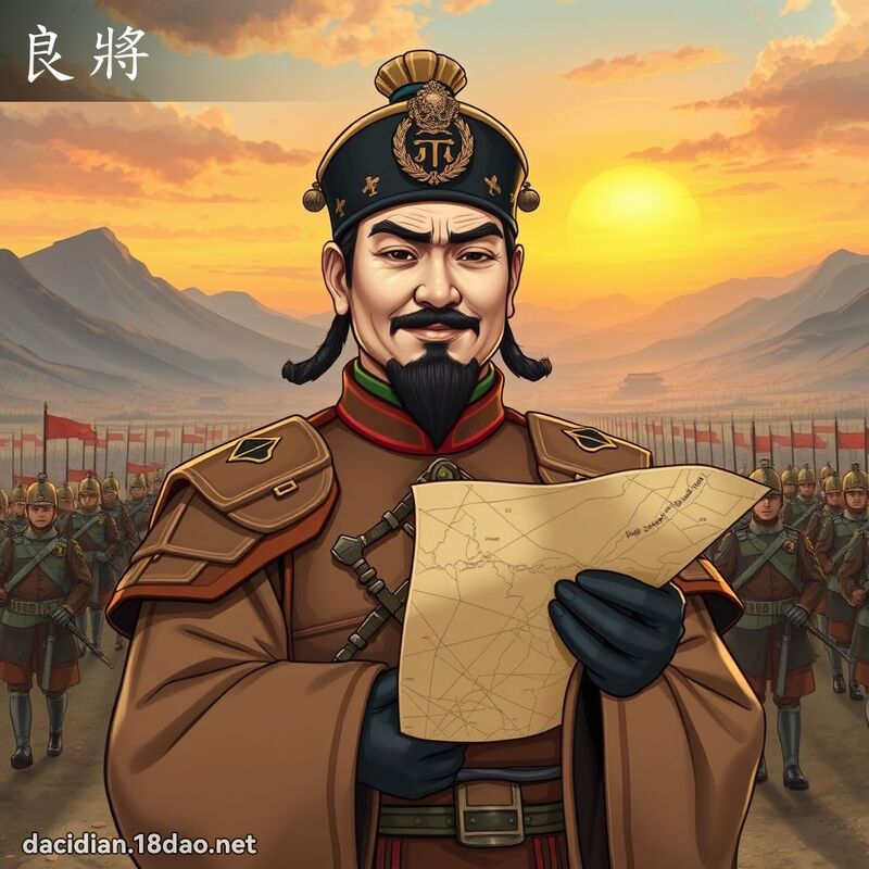 良將 - 国语大辞典配图