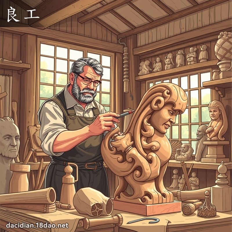 良工 - 國語大辭典配圖