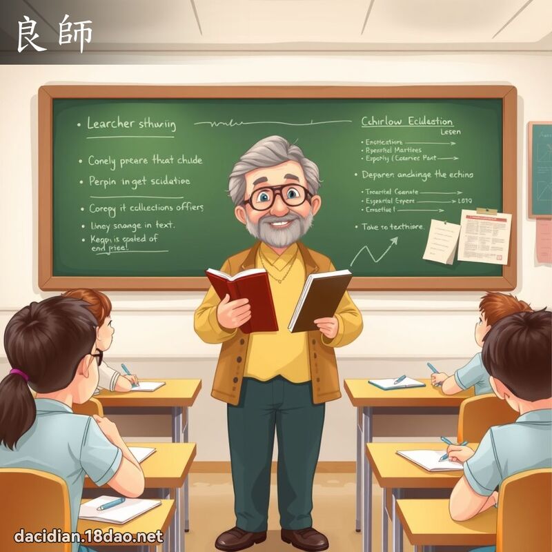 良師 - 國語大辭典配圖