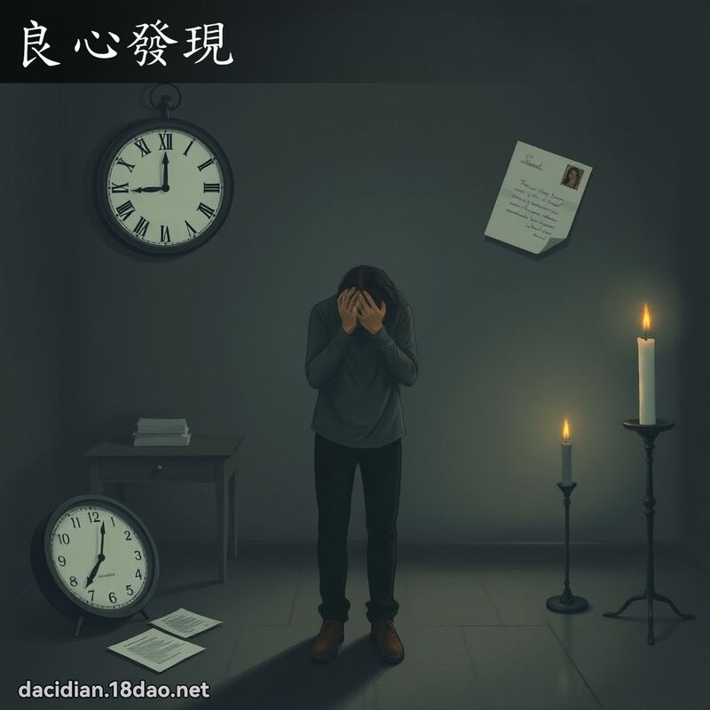 良心發現 - 國語大辭典配圖