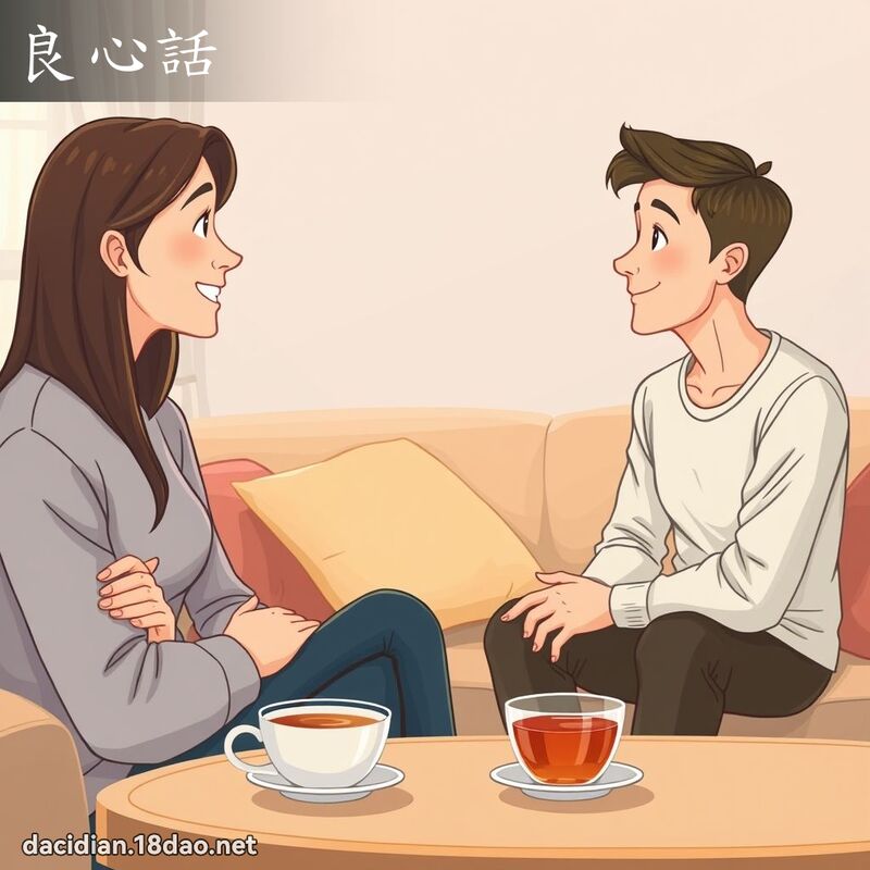 良心话 - 国语大辞典配图