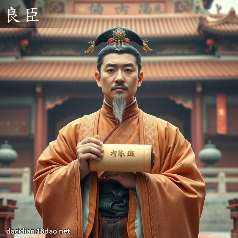 良臣 - 國語大辭典配圖