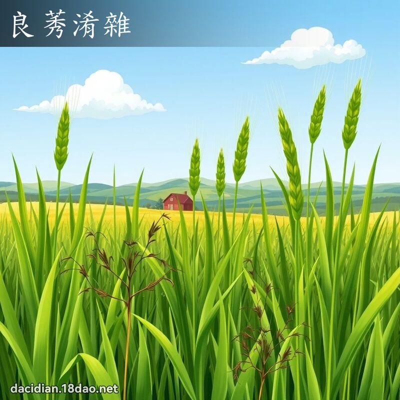 良莠淆雜 - 國語大辭典配圖