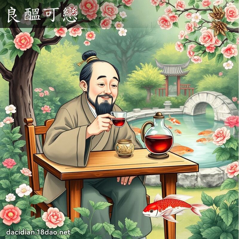 良醞可戀 - 國語大辭典配圖