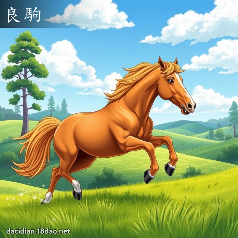 良驹 - 国语大辞典配图