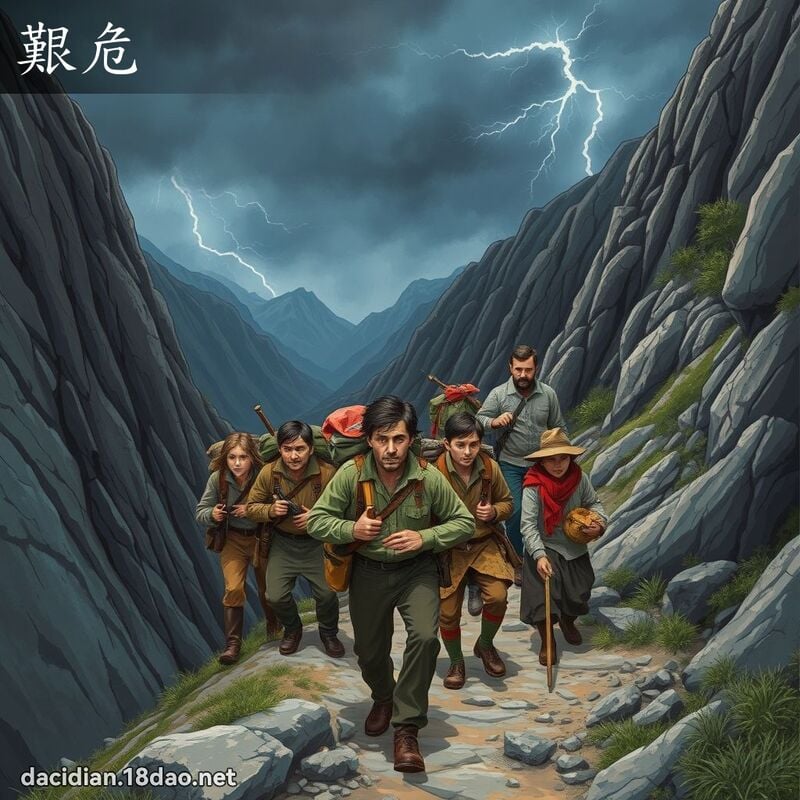 艰危 - 国语大辞典配图
