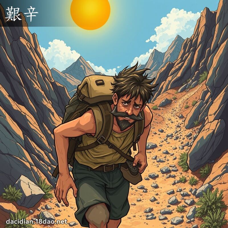 艱辛 - 國語大辭典配圖