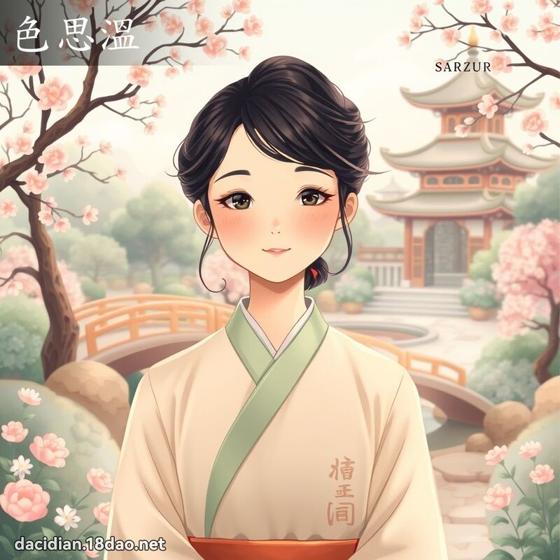 色思溫 - 國語大辭典配圖