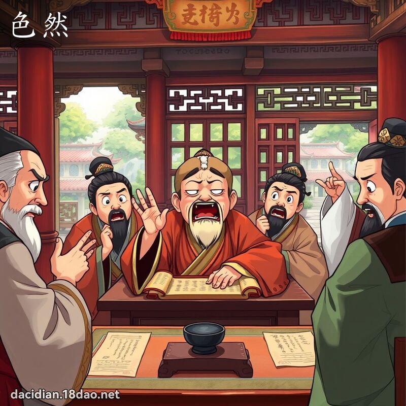 色然 - 國語大辭典配圖