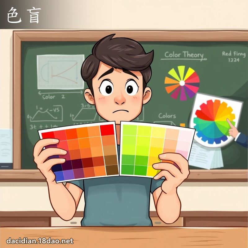 色盲 - 国语大辞典配图
