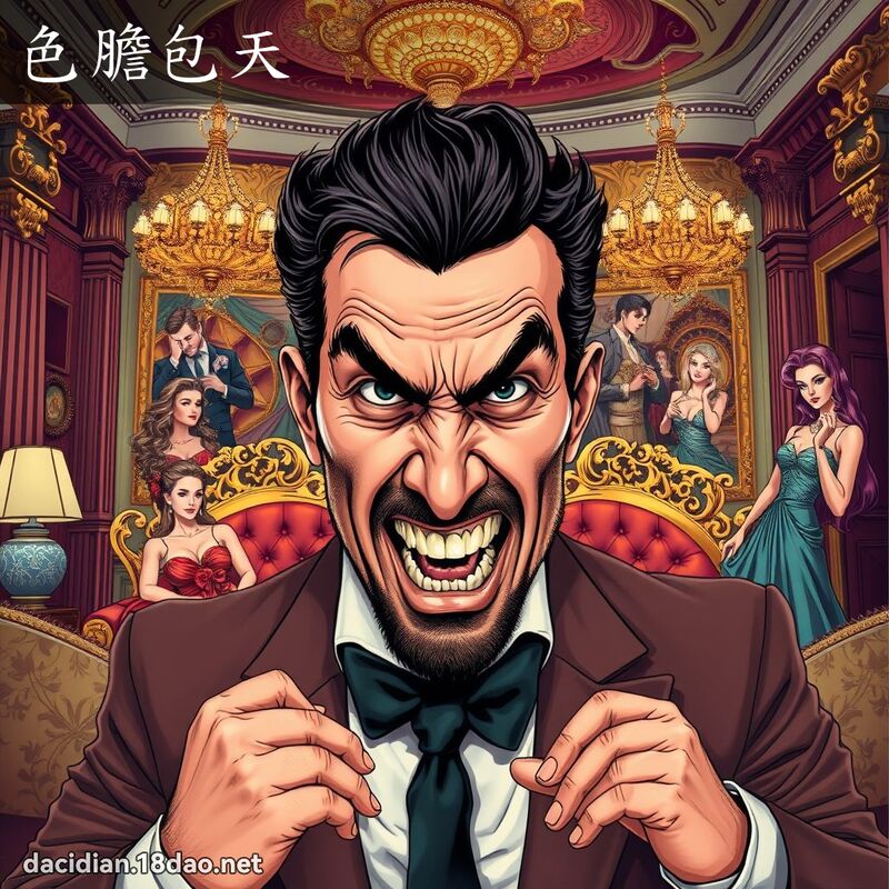 色胆包天 - 国语大辞典配图