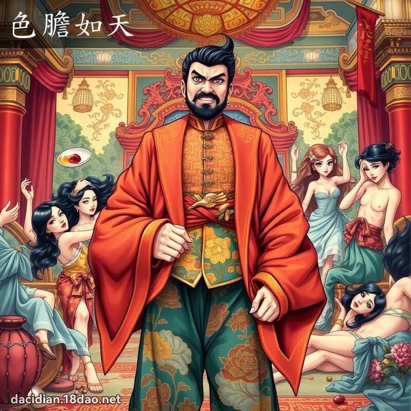 色胆如天 - 国语大辞典配图