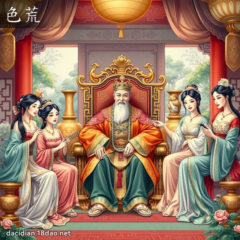 色荒 - 国语大辞典配图