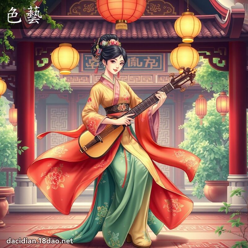 色艺 - 国语大辞典配图