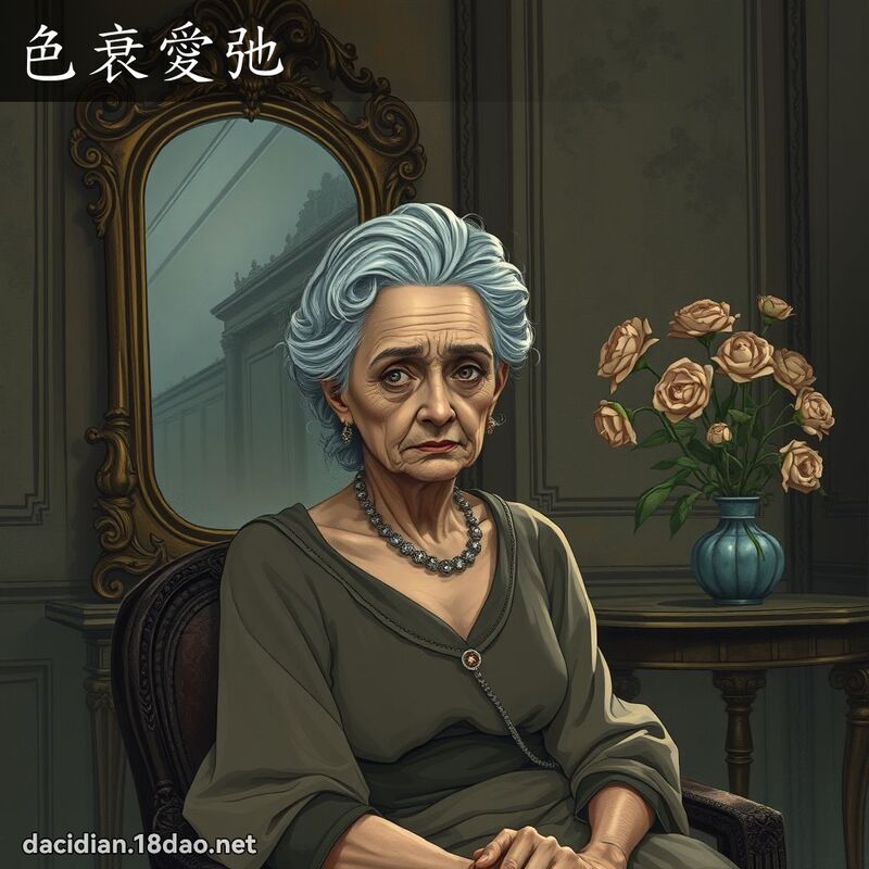 色衰愛弛 - 國語大辭典配圖