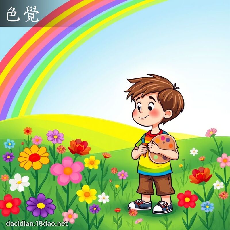 色覺 - 國語大辭典配圖