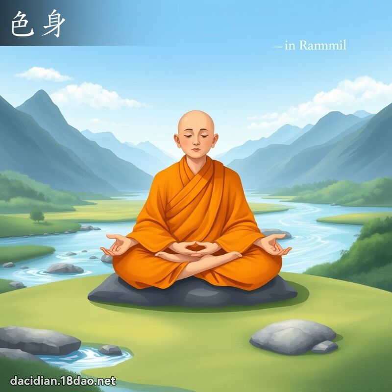 色身 - 国语大辞典配图