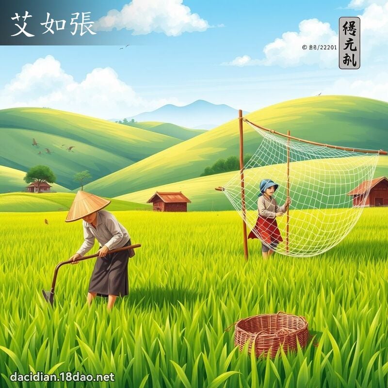 艾如张 - 国语大辞典配图