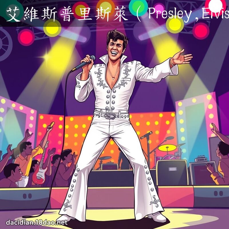 艾維斯普里斯萊（Presley,Elvis） - 國語大辭典配圖