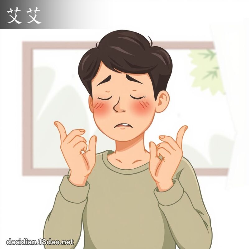 艾艾 - 國語大辭典配圖