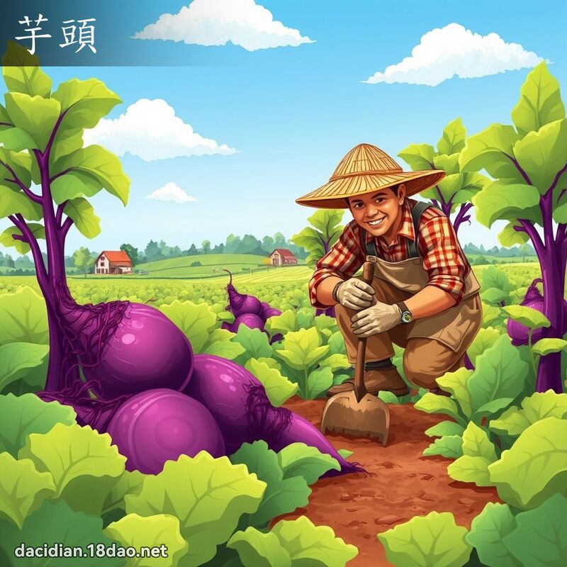 芋頭 - 國語大辭典配圖