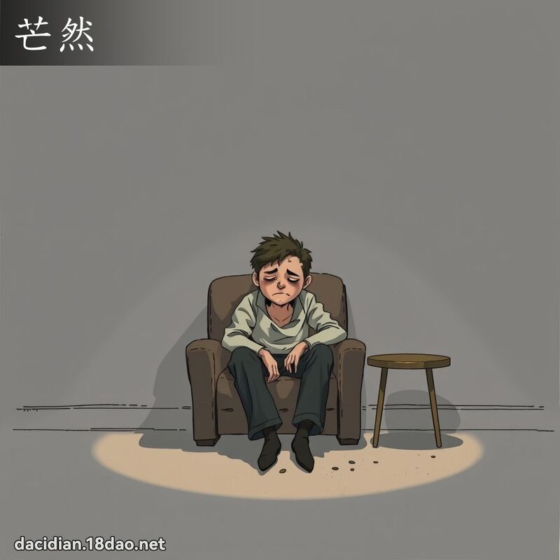 芒然 - 国语大辞典配图