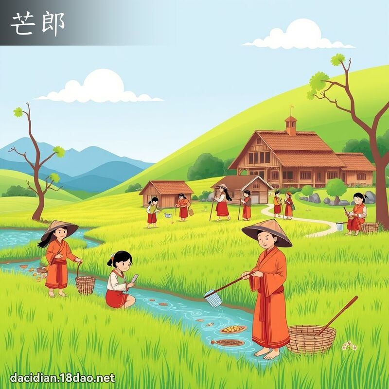 芒郎 - 国语大辞典配图