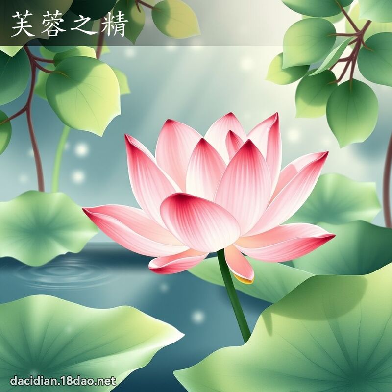 芙蓉之精 - 國語大辭典配圖