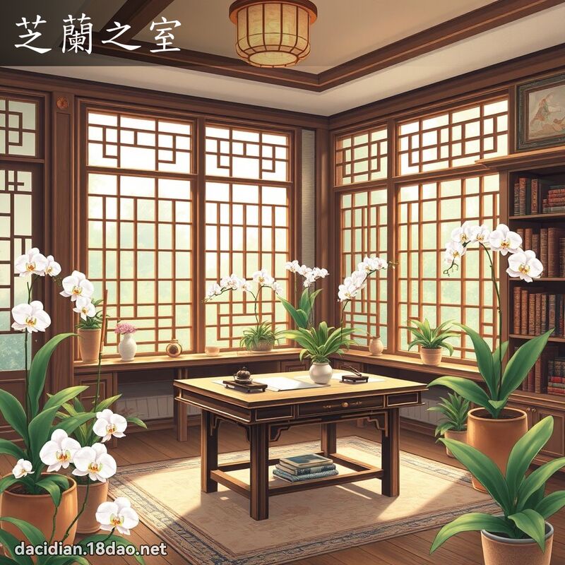 芝蘭之室 - 國語大辭典配圖