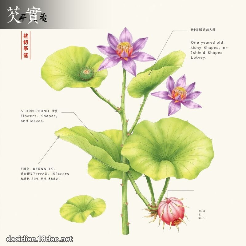 芡实 - 国语大辞典配图