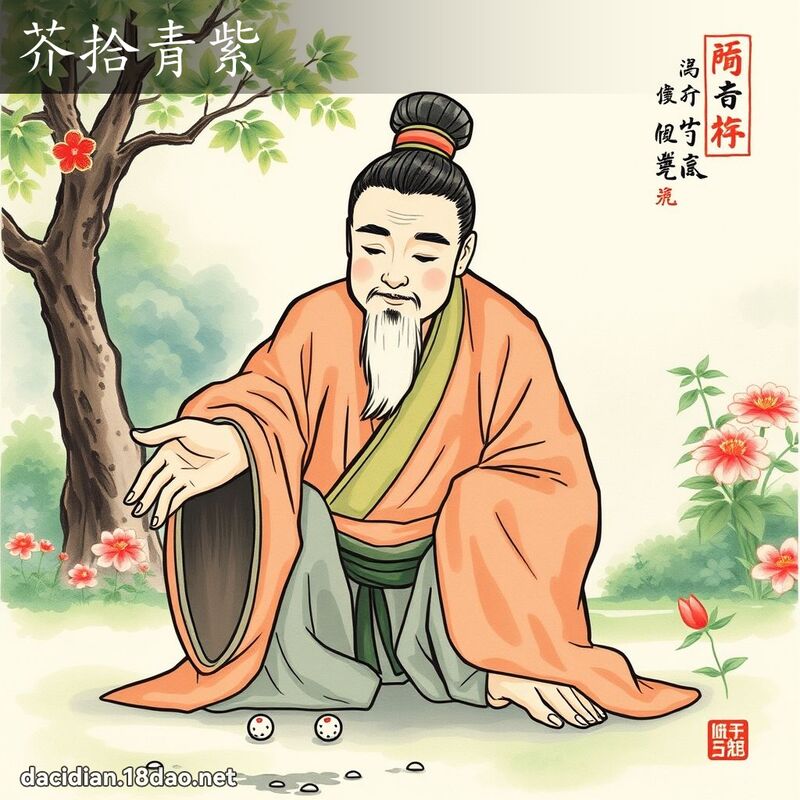 芥拾青紫 - 國語大辭典配圖