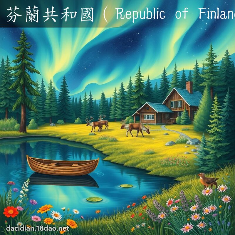 芬兰共和国（Republic of Finland） - 国语大辞典配图