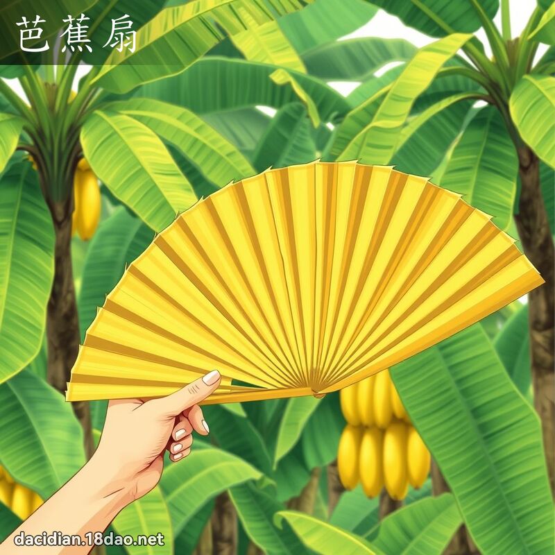 芭蕉扇 - 國語大辭典配圖