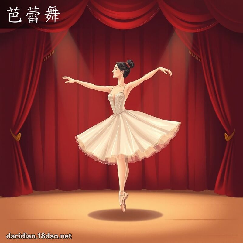 芭蕾舞 - 國語大辭典配圖