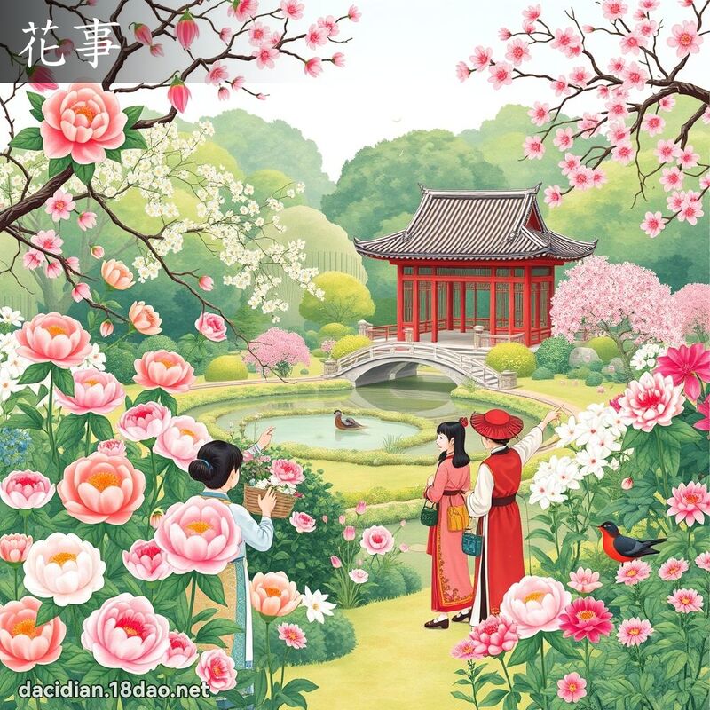 花事 - 國語大辭典配圖
