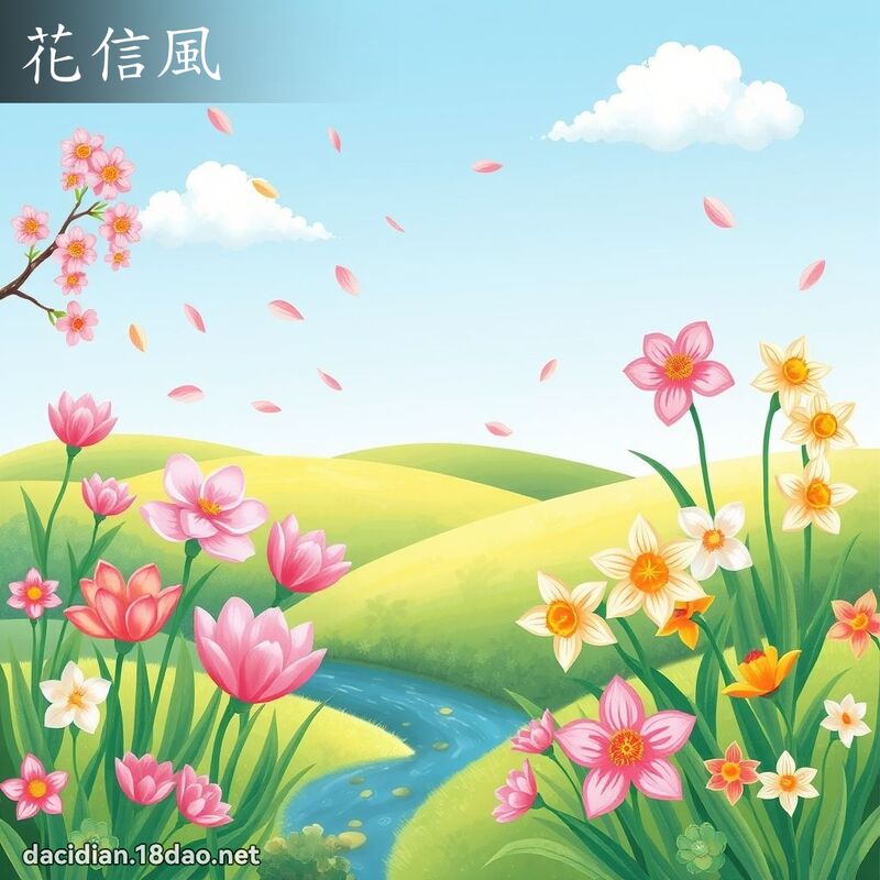 花信风 - 国语大辞典配图