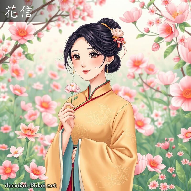 花信 - 國語大辭典配圖